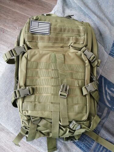 Mochila tática militar BL096 - Capacidade de 50L impermeável para esportes ao ar livre photo review