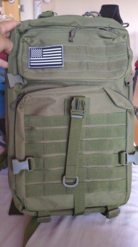Mochila tática militar BL096 - Capacidade de 50L impermeável para esportes ao ar livre photo review