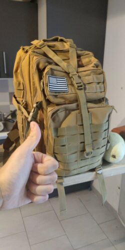 Mochila tática militar BL096 - Capacidade de 50L impermeável para esportes ao ar livre photo review